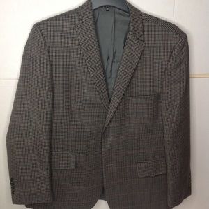 FlaFL Cashmere Blazer Glen Plaid Wool.